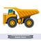 Mining truck for earthwork operations