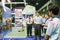 Minister Ng Chee Meng visiting booths at the Aviation Open House