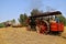 Minneapolis Line threshing machine inaction