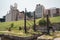 Minneapolis, MN -  Mill Ruins Park in the St. Anthony Falls Historic District in downtown Minneapolis