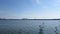 Minneapolis Skyline over Lake Calhoun