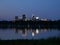 Minneapolis Skyline Reflecting in Lake Calhoun