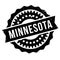 Minnesota stamp rubber grunge
