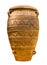 Minoan large storage jar (1450-1400 B.C.) isolated