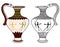 Minoan painted vase