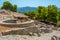 Minoan Palace of Phaistos at Greek island Crete