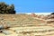 Minoan steps at Malia ruins, Crete.