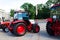 Minsk, Belarus - 07.14.2020. Combines and tractors, agricultural machinery