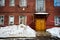 Minsk, Belarus - April 01, 2013 - Old historic houses before being demolished in the center of Minsk. Grushevka district, Shchorsa