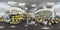 MINSK, BELARUS - APRIL, 2017: full seamless panorama 360 angle degrees view in interior of luxury vacuum cleaner store Karcher and