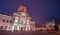 Minsk, Belarus: City Hall in the sunset