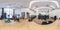 MINSK, BELARUS - DECEMBER 13, 2016: Panorama in store of sports equipment and simulators. Full spherical 360 by 180 degrees