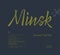 Minsk Script Font. Vector Set of Letters