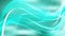 Mint Green Flowing Curves Background