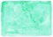 Mint green watercolor background with uneven edges