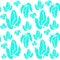 Mint leaves in a monotone image, with a plane white background. seamless pattern for fashion vintage image wallpapers, textiles