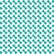 Mint seamless blue unique bow tie pattern, vector illustration