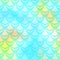 Mint yellow mermaid background. CFresh iridescent background.