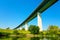 Mintarder Ruhr Valley Bridge with the surrounding nature.