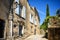 The minuscule old hilltop village of Maubec-Vieux. Luberon, Provence, France