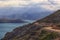 Mirabello bay view with Spinalonga island on