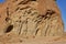 mirabib lonely scenic Granit Rock in the Desert Panorama sunrise