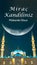 Mirac Kandili vertical image. Eminonu Yeni Cami or New Mosque with crescent moon