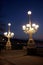 Miraconcha Avenue in San Sebastian at twilight.