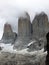 Mirador base torres, parque Torres del Paine, Patagonia, Chile