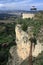 Mirador on cliffs in Ronda