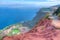 Mirador de Abrante overlooking Agulo village at La Gomera, Canary Islands, Spain