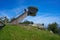 Mirador del Fitu viewpoint Fito in Asturias Spain