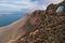 Mirador del rio famous touristic attraction in Lanzarote, Canary islands, Spain.