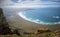 Mirador Rincon de Haria, view on the dramatic northern coastline of the Canary island Lanzarote