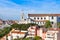 Miradouro da Graca from Sao Jorge castle in Lisbon, Portugal