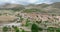 Mirambel in Teruel, panoramic aerial view