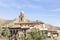 Mirambel town and the Santa Margarita parish church, province of Teruel, Aragon, Spain