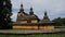 Mirola wooden greek catholic church, Slovakia