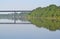 Mirror bridge, Volkhov river