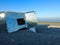 Mirror Bunker on the beach - Dunkerque, France