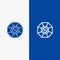 Mirror, FengShui, China, Chinese Line and Glyph Solid icon Blue banner