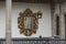 Mirror with golden carved frame, Casa de los Azulejos, CDMX. Horizontal format