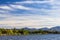 Mirror lake in Lake Placid, New York.