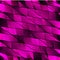 Mirrored gradient shards of curved pink intersecting ribbons and horizontal lines