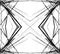 Mirrored grid, mesh abstract geometric pattern / element