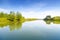 Mirroring landscape in Danube Delta, Romania