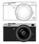 Mirrorless compact camera