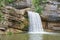 Mirusha waterfalls in Mirusha canyon in central Kosovo