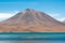 Miscanti lagoon in Atacama, Chile