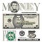 Miscellaneous 5 dollar bill elements